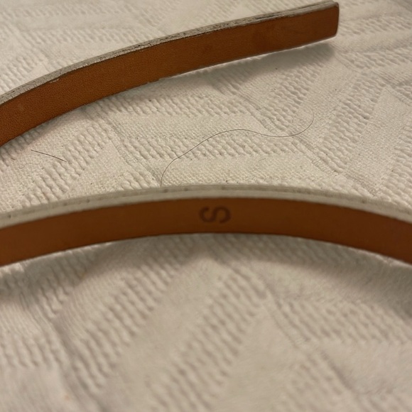 J. Crew Patent Leather Double-Wrap Skinny Belt Size Small - Picture 7 of 7